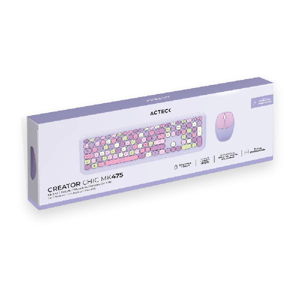 Kit de teclado y mouse ACTECK MK475