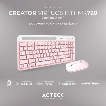 Kit teclado y mouse ACTECK MK720