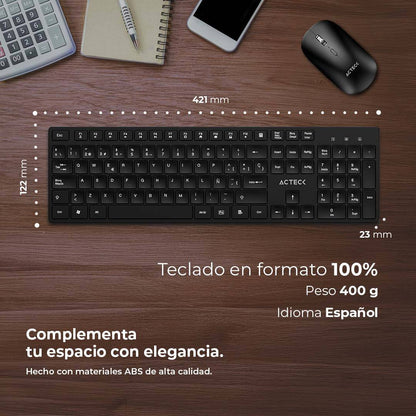 Kits para Teclado y Mouse ACTECK CREATOR VANTAGE  AERO MK555