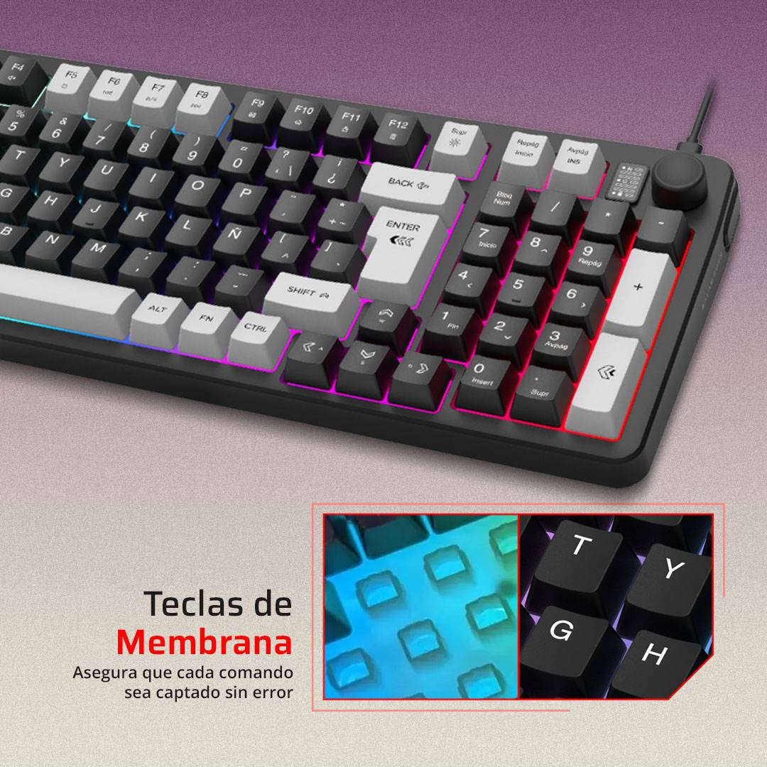 Kits para Teclado y Mouse Balam Rush KG515