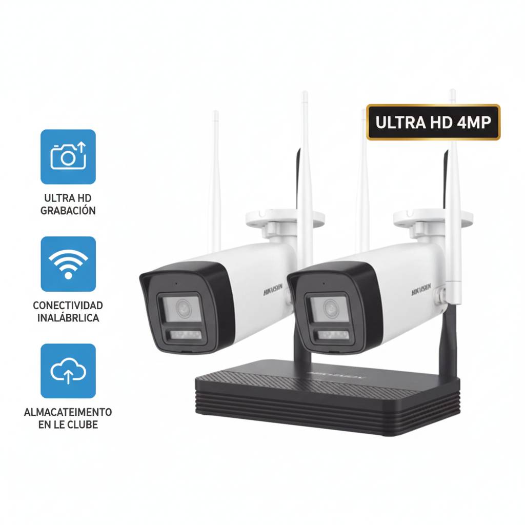 Kits de Videovigilancia HIKVISION NKS422W0H