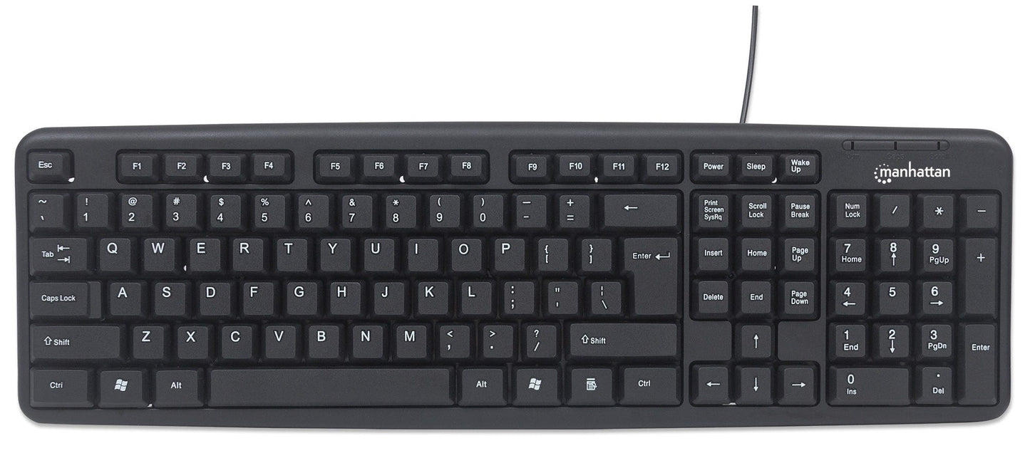 Kit de mouse y teclado MANHATTAN 178464