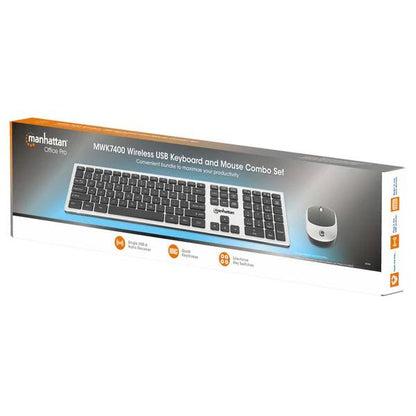 Kit de teclado y mouse MANHATTAN 180788
