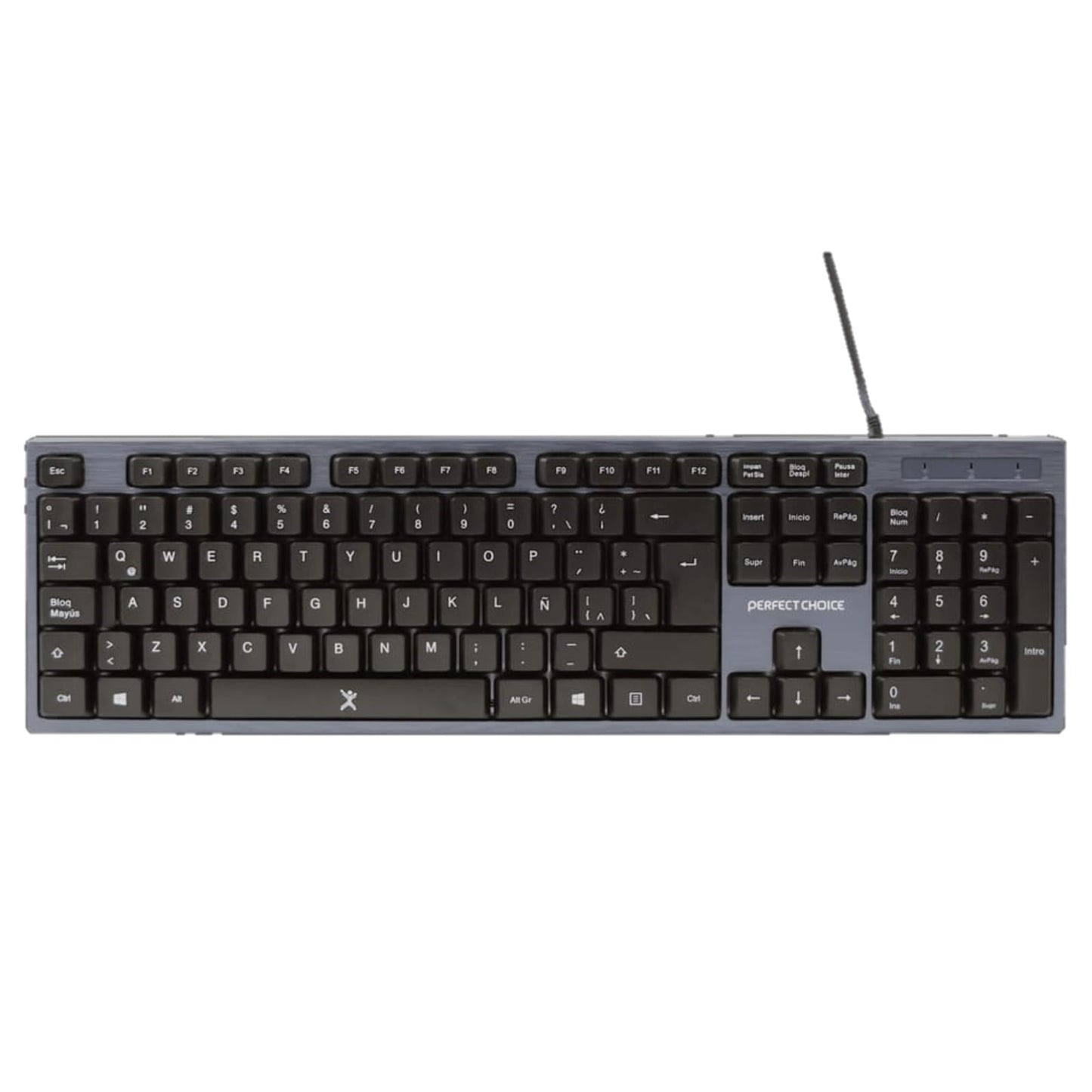 Kit Teclado+Mouse+Diadema para Oficina PERFECT CHOICE PC-201700