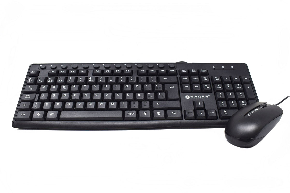 Kit de Teclado y Mouse Naceb Technology -