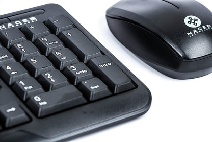 Kit de Teclado y Mouse Naceb Technology -