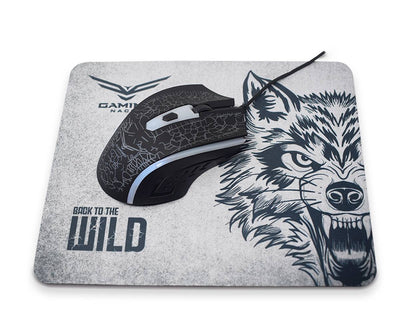 Kit Mouse + Mousepad Naceb Technology NA-632