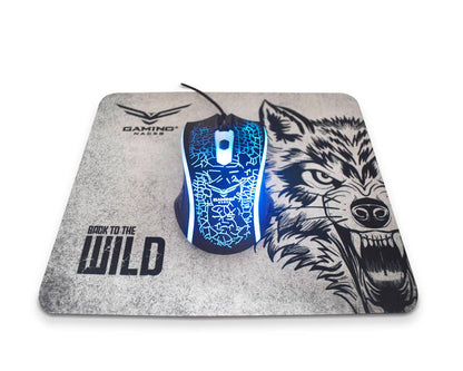 Kit Mouse + Mousepad Naceb Technology NA-632