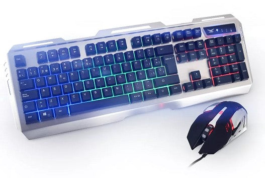 Kit de Teclado y Mouse Gaming Naceb Technology NA-0911