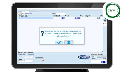 Punto de Venta para Farmacias PACIFIC SOFT PSF030