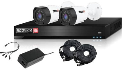 Kit de videovigilancia  PROVISION-ISR PAK2LIGHTCC2MP-28