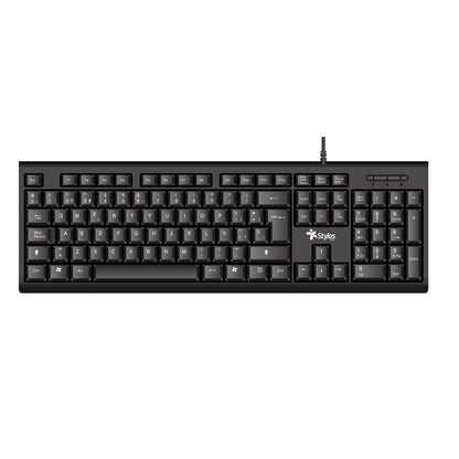 Kit de Teclado y Mouse  Stylos STPKTM4B