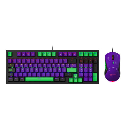 Kit para Teclado y Mouse Gaming Stylos XZPKT1MV