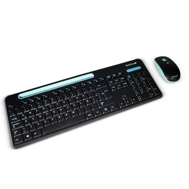 Kit de Teclado y Mouse Inalámbrico TECHZONE TZ20COMB02-INA