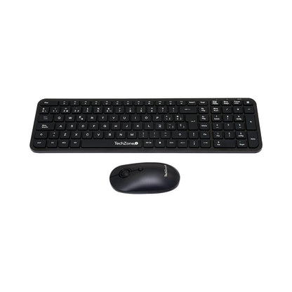 Kit Teclado y Mouse Inalámbrico TECHZONE TZCOMBINA05