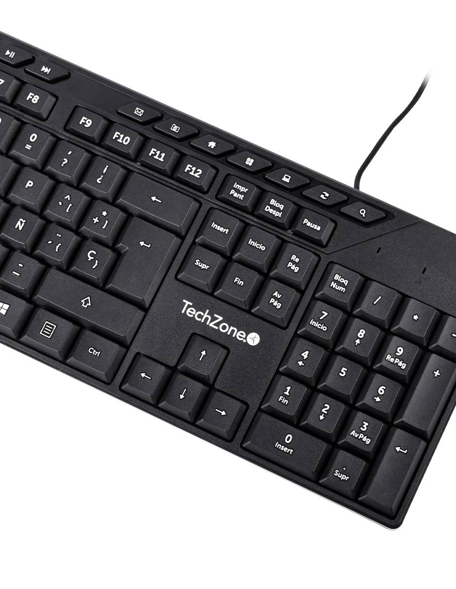 Kit para Teclado Y Mouse TECHZONE TZACCBA01