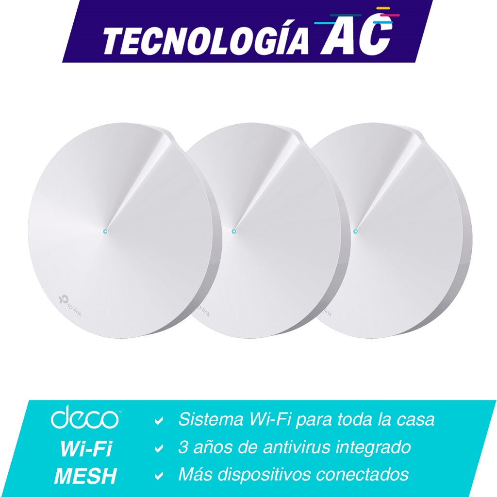 Kit Sistema Wifi TP-LINK Deco M5(3-pack)