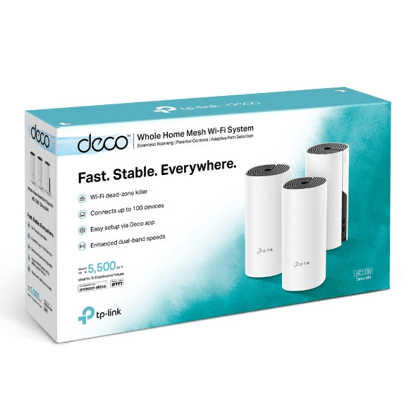 KIT Sistema MESH Wifi TP-LINK Deco M4(3-Pack)