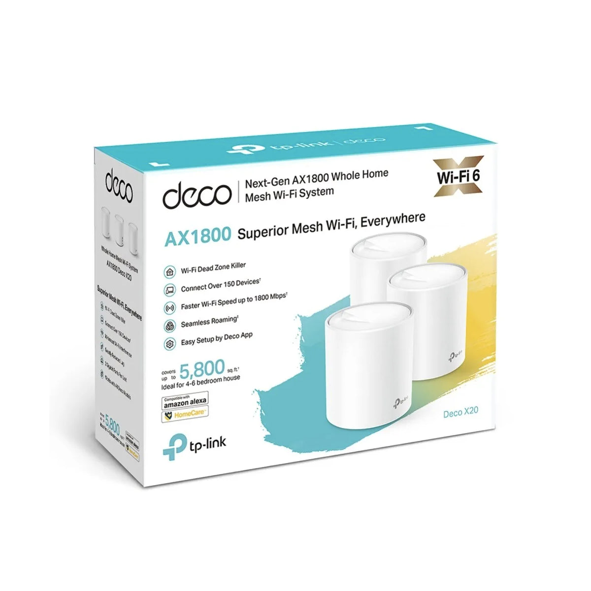 KIT Sistema TP-LINK Deco X20(3-pack)