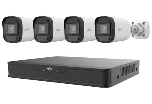 Kit de videovigilancia UNIARCH XVR301-04F/4*UAC-B112-F28