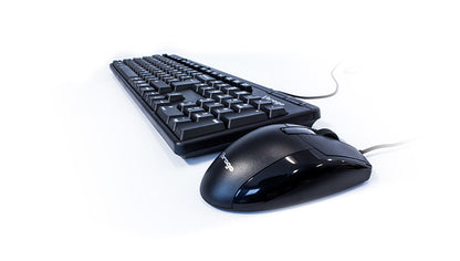 Kit de Teclado y Mouse VORAGO KM-104