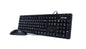 Kit de Teclado y Mouse VORAGO KM-104