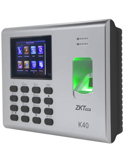 Control de Tiempo y Asistencia ZK TECO ZK -K40