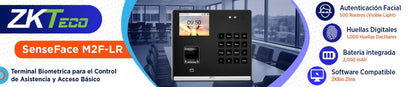Control de Acceso ZK TECO SENSEFACEM2FLR