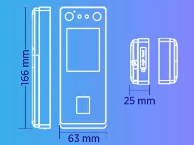 Control de Acceso ZK TECO SENSEFACE 3A