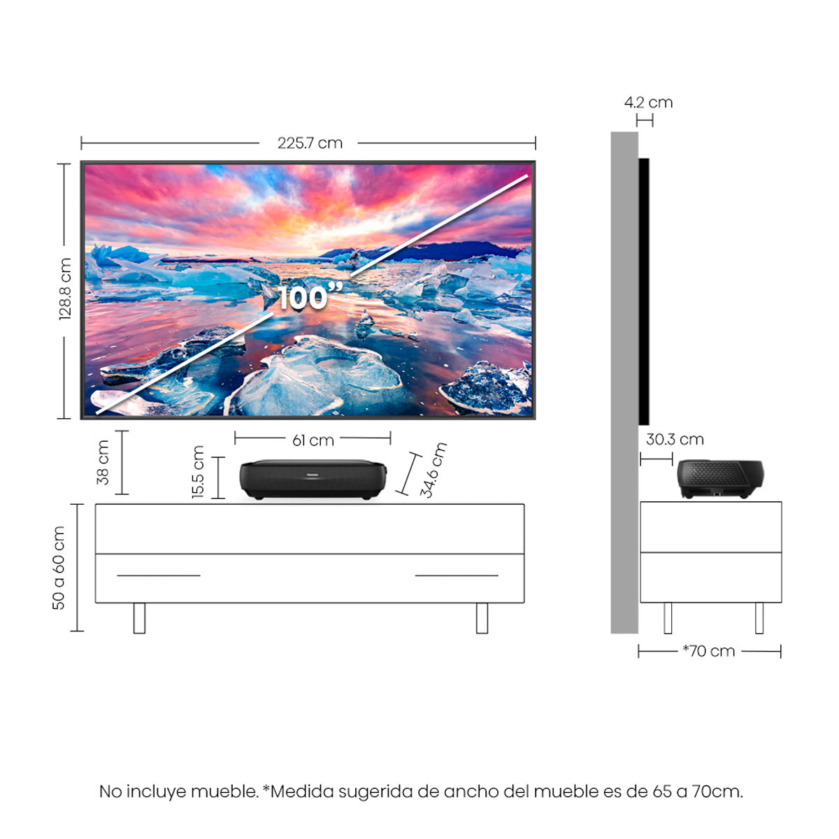 Laser TV Hisense 100L9G