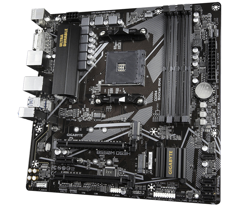 Motherboards GIGABYTE MB GIGABYTE B550M DS3H AC