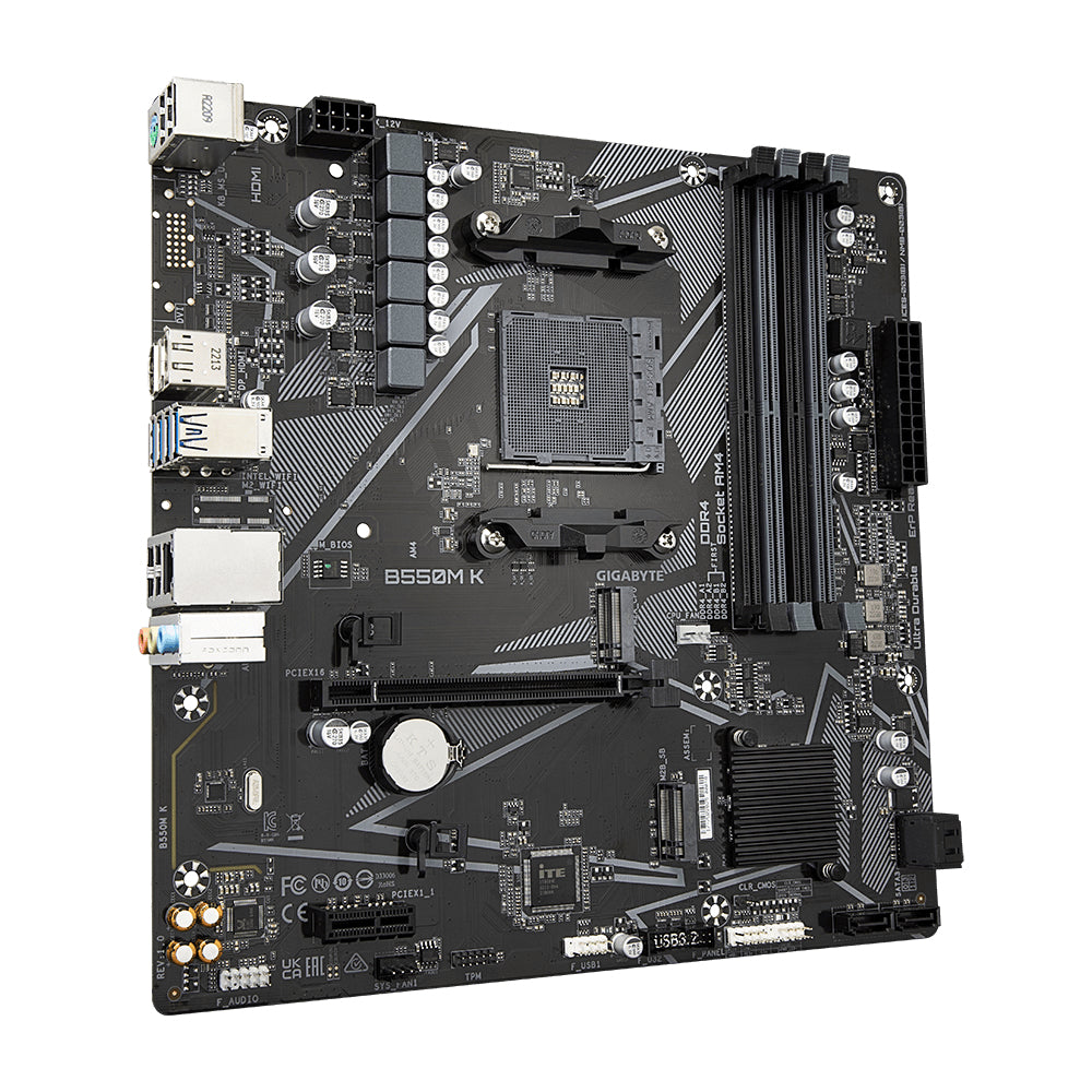 Motherboards GIGABYTE MB GIGABYTE B550M K