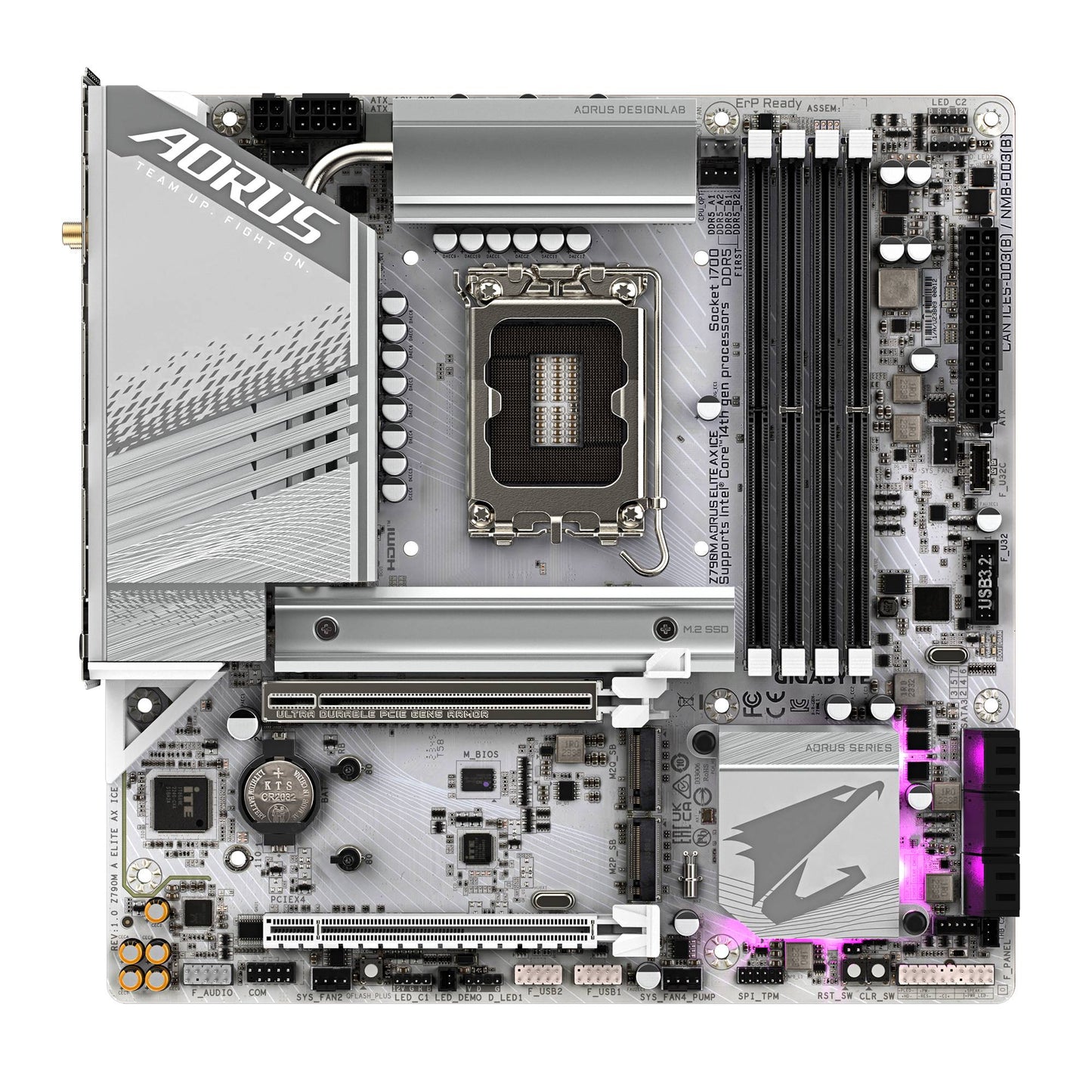 Motherboard GIGABYTE Z790M A ELITE AX ICE