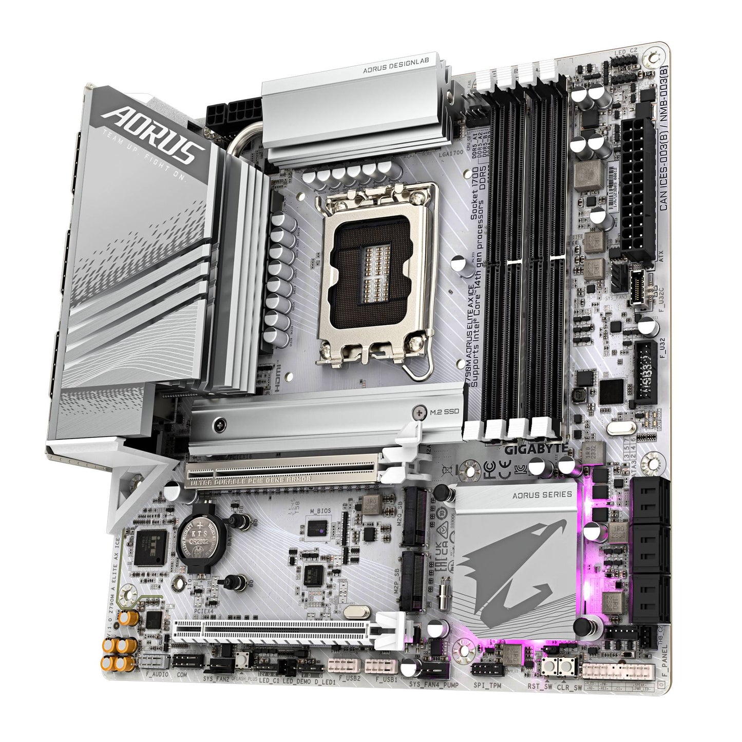 Motherboard GIGABYTE Z790M A ELITE AX ICE