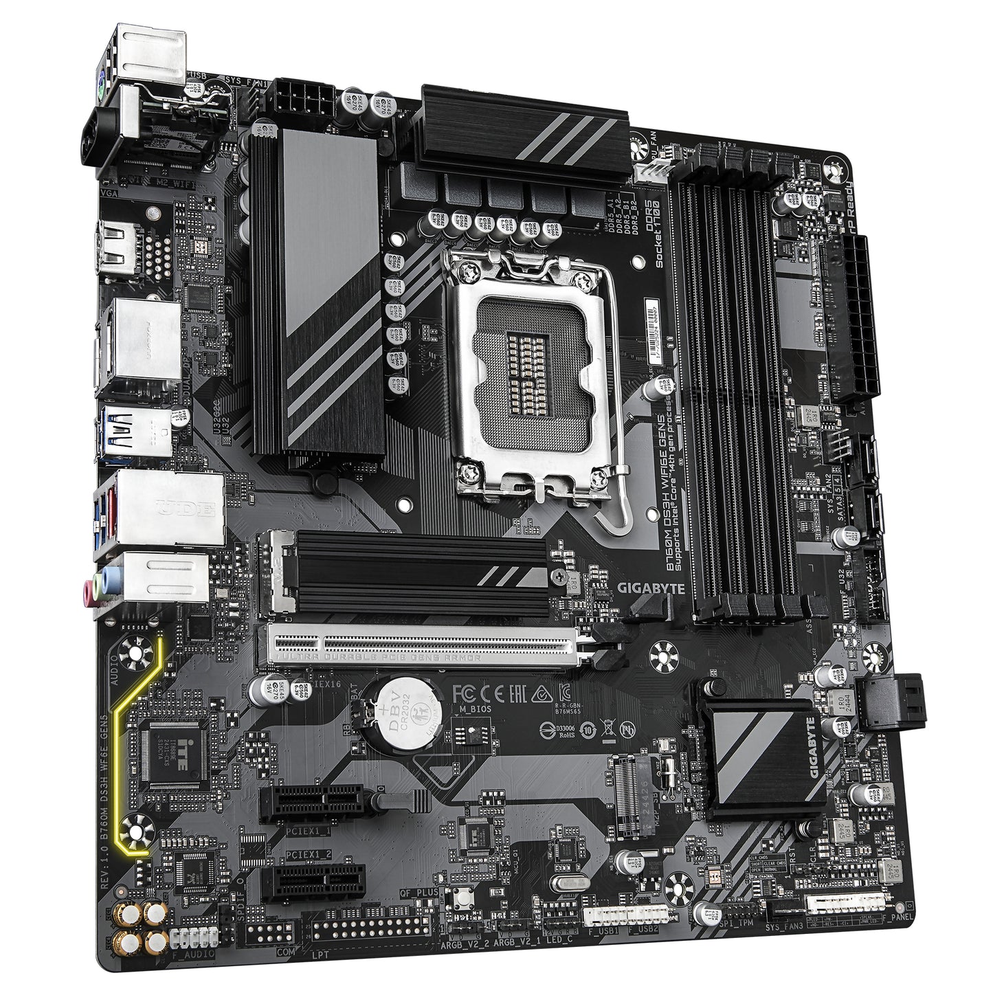Motherboard GIGABYTE B760M DS3H WF6E GEN5
