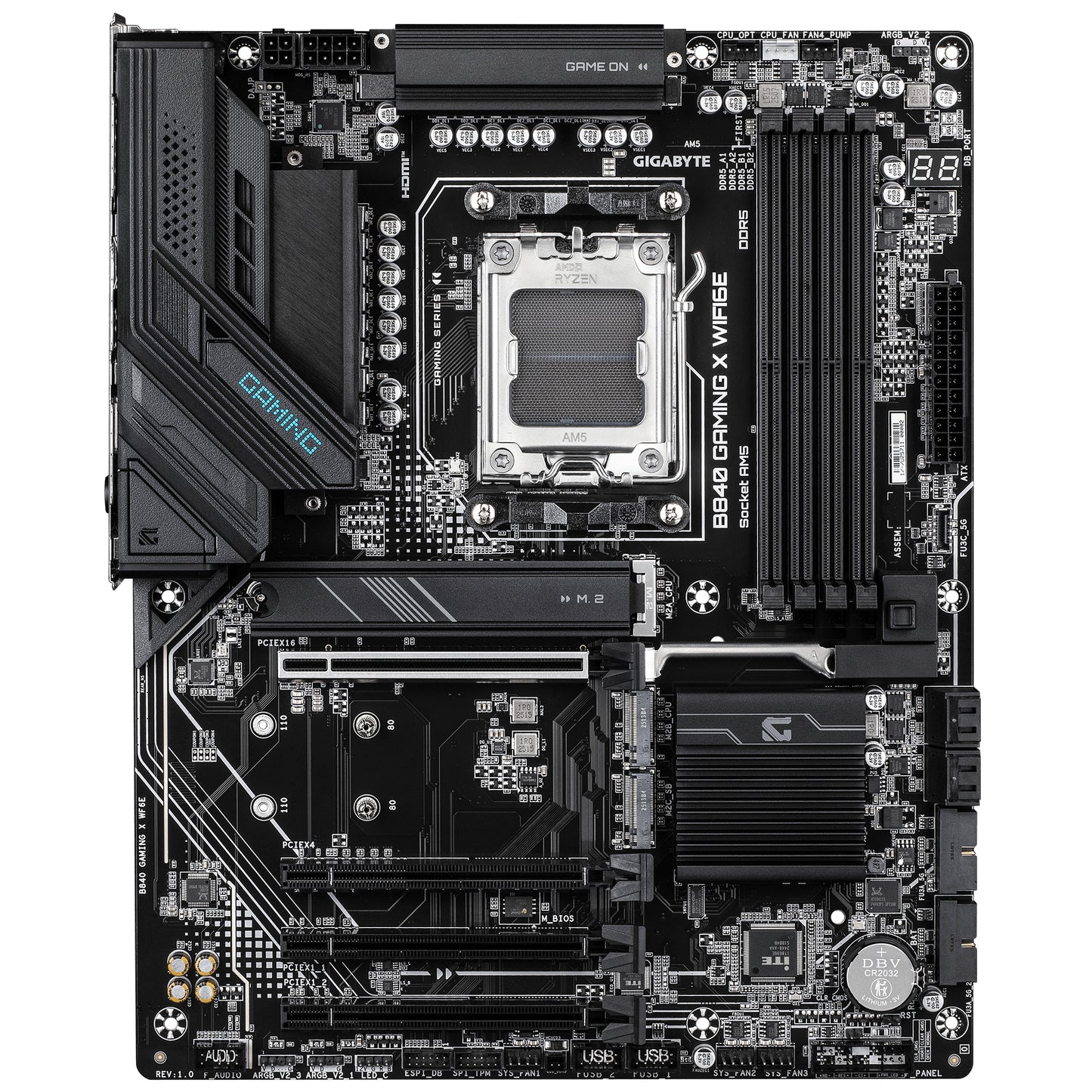 Motherboard GIGABYTE B840 GAMING X WF6E