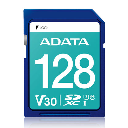 Secure Digital ADATA V30 SDXC UHS-I U3 ADATA ASDX128GUI3V30S-R