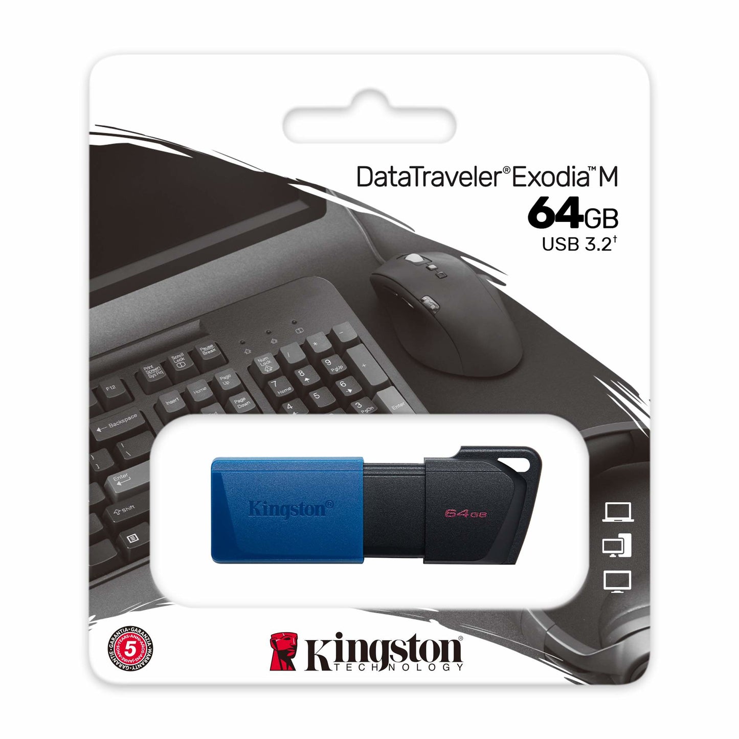 Memoria USB  Kingston Technology DATATRAVELER EXODIA M