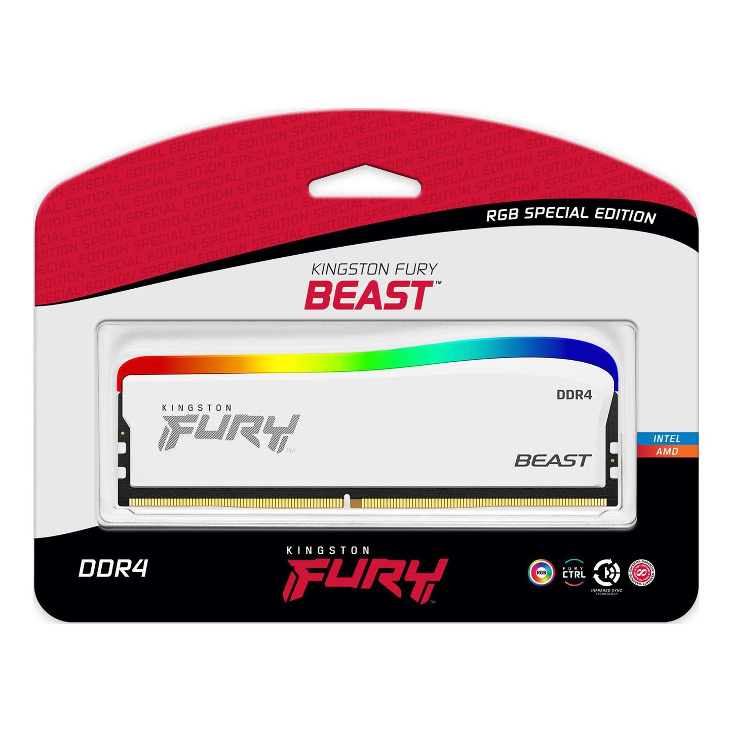 Memoria Kingston Technology FURY BEAST WHITE RGB SE