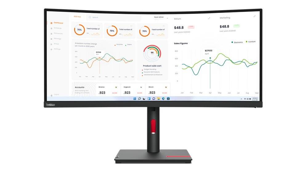 Monitores LENOVO 63D4GAR1LA