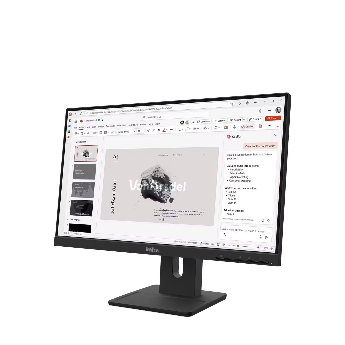 Monitores LENOVO ThinkVision E22-40