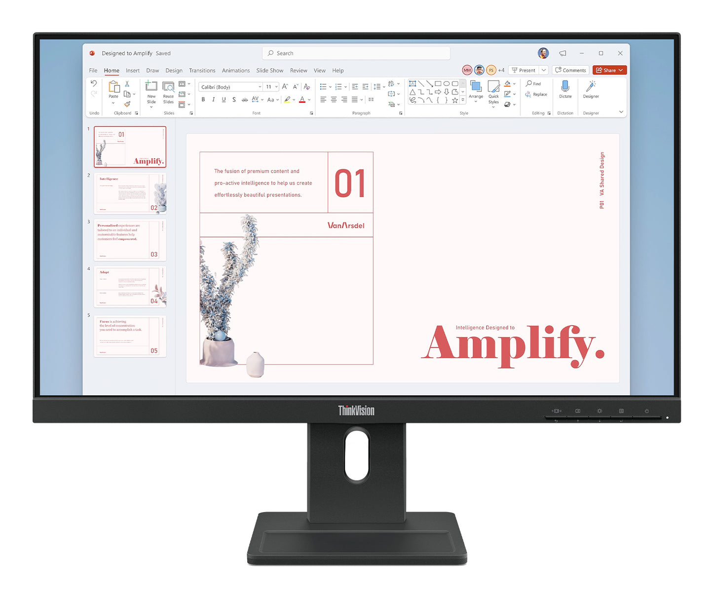 Monitores LENOVO 64BAMAR1LA