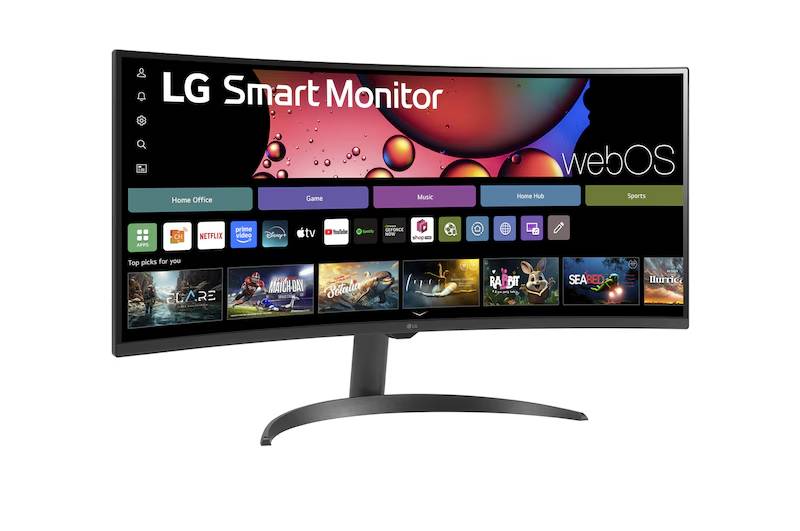Monitor LG 34SR60QC-B