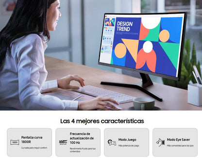 Monitores SAMSUNG LS27D390GALXZX