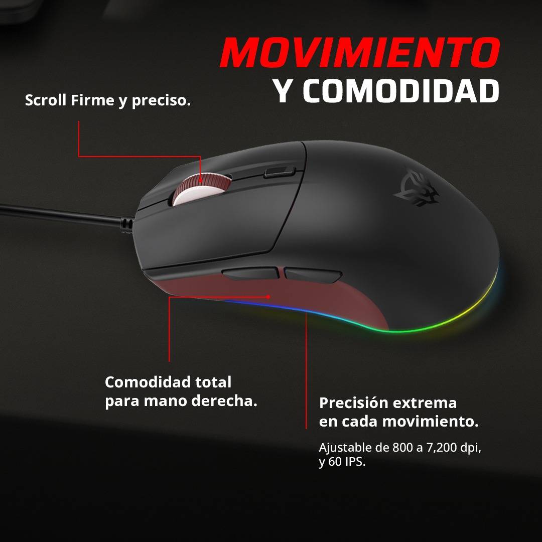 Mouse Gaming Balam Rush DRIFT PLUS MG3