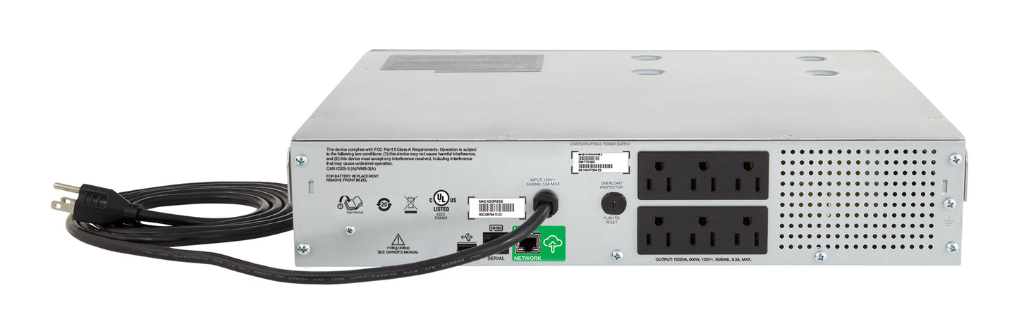 No Break Capacidad 1000 VA 600 watts, 120V, L APC SMC1000-2UC