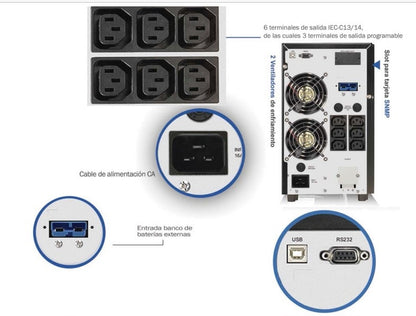 No-Break CDP UPO11-3 AX (I)