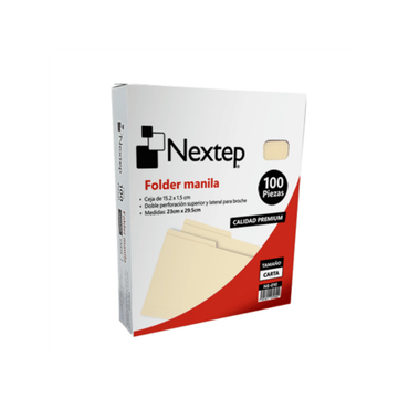 Folder Economico Nextep Carta Manila C/100