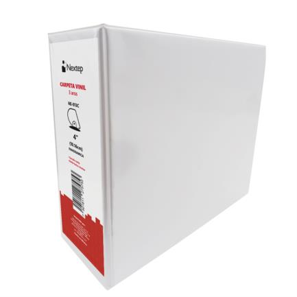 Carpeta Nextep Vinil Aro D 4" NE-013C