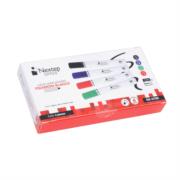 Marcadores Nextep para Pizarron Blanco Juego de 4 Colores Punta Gruesa Cincel 4mm